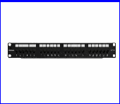 Hikvision DS-1CP6U24-1U Cat6 Unsheilded 24- port Patch Panel, 1U