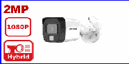 Hikvision DS-2CE16D0T-EXLPF 2MP Smart Hybrid Light Fixed Mini Bullet