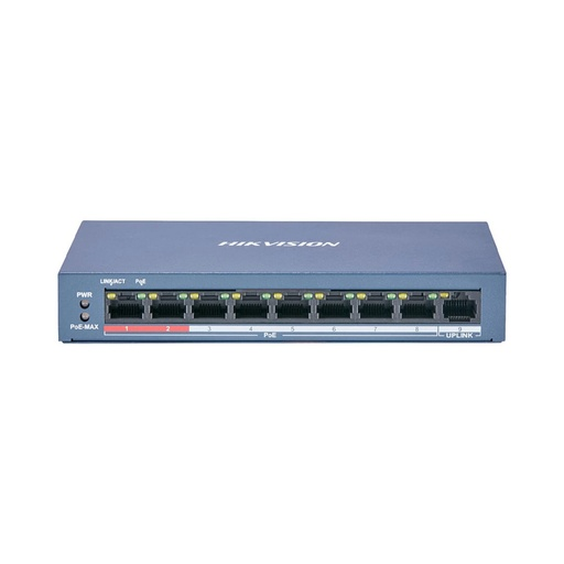 Hikvision DS-3E0109P-E/M 8-Port PoE Switch