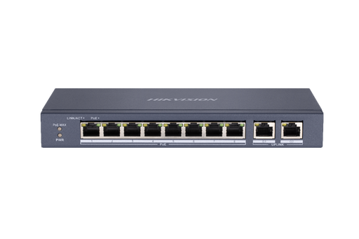 Hikvision DS-3E0310P-E/M 8 Port Fast Ethernet Unmanaged POE Switch
