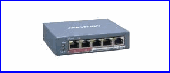 Hikvision DS-XS06-P 4 Port