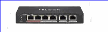 HiLook NS-0106MP-35 C 4 × 10/100 Mbps PoE